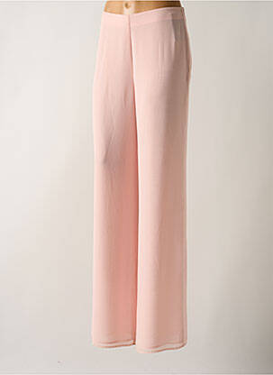 Pantalon larg închidere cu fermoar lateral roz WEILL femme