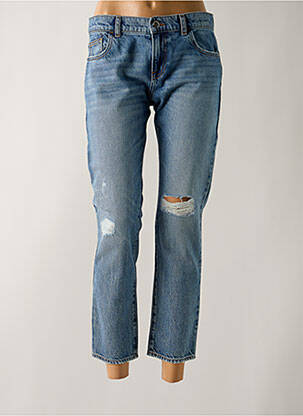 Blugi cu croială dreaptă albastru EMPORIO ARMANI femeie