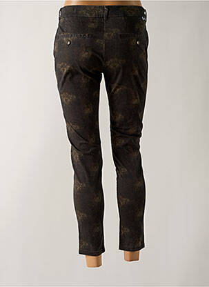 Pantalon 7/8 elasticitate mărime normală negru REIKO femeie