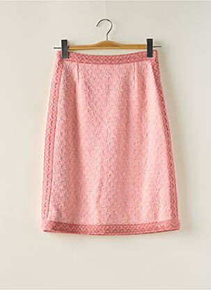 Fustă midi roz EDWARD ACHOUR femeie