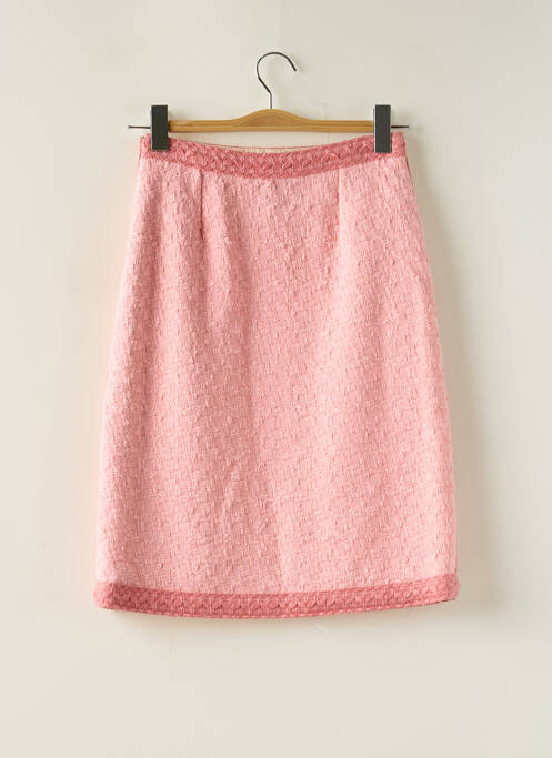 Fustă midi roz EDWARD ACHOUR femeie