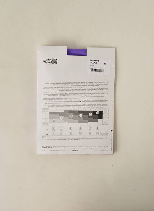 Colanți violet WOLFORD femeie