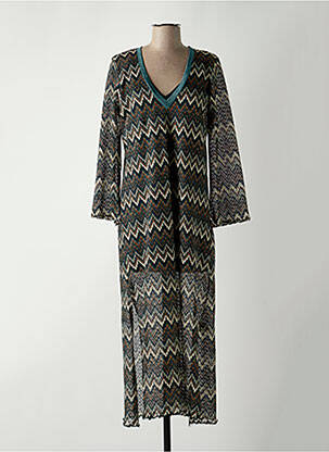 Rochie lungă verde VIE TA VIE femeie