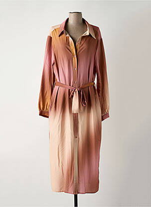 Rochie lungă maro IMPERIAL femeie