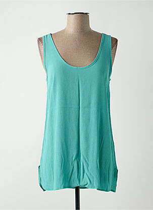 Top albastru LAUREN VIDAL femeie