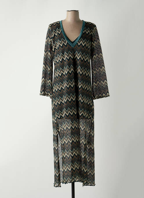 Rochie lungă verde VIE TA VIE femeie