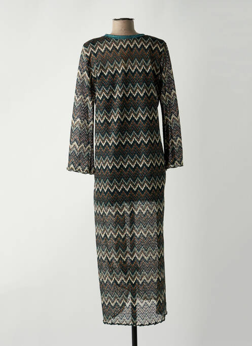 Rochie lungă verde VIE TA VIE femeie