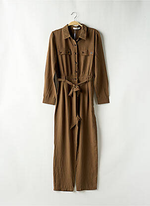 Salopetă-pantalon maro MAJOLICA femeie