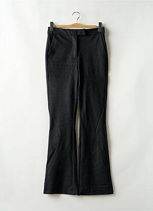 Pantalon drept gri LAUREN VIDAL femeie