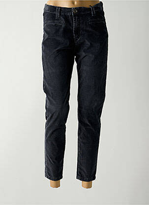 Pantalon 7/8 gri DENIM STUDIO femeie