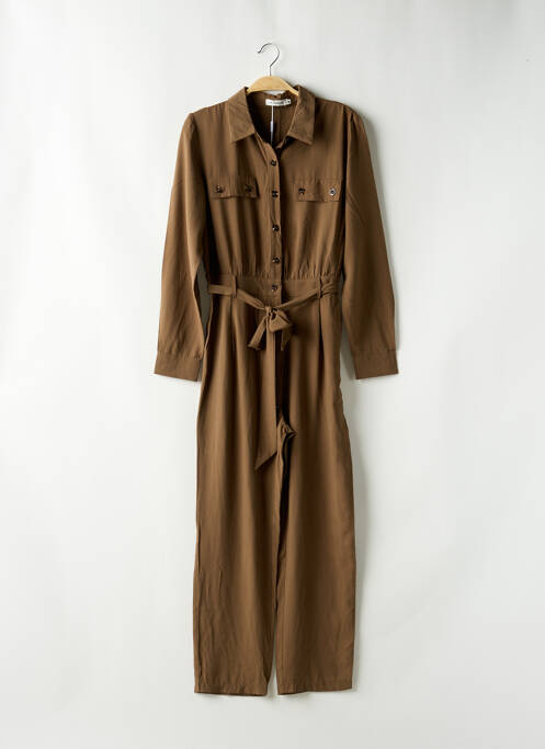 Salopetă-pantalon maro MAJOLICA femeie