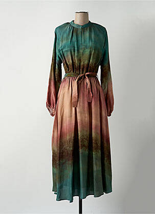 Rochie lungă verde DIXIE femeie