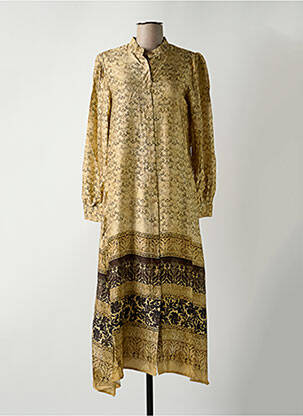 Rochie lungă bej DIXIE femeie