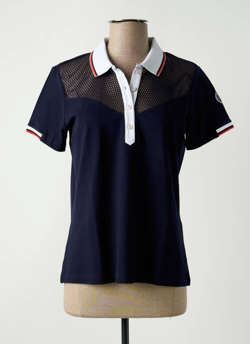 Polo albastru DELAHAYE femeie