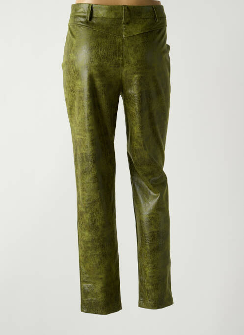 Pantalon slim verde DANIELA COOL femeie