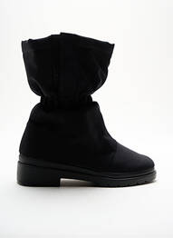 Botine/ghete material neted toc plat până la 3 cm negru ROHDE femme
