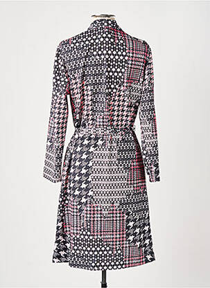 Rochie midi mâneci lungi mâneci lungi negru GUY DUBOUIS femeie