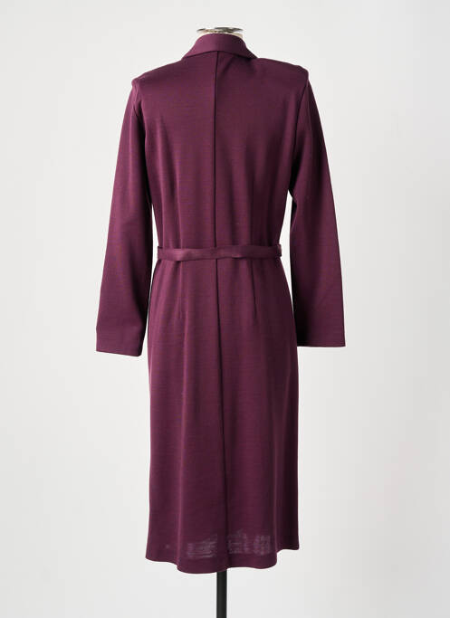 Rochie midi violet GUY DUBOUIS femeie