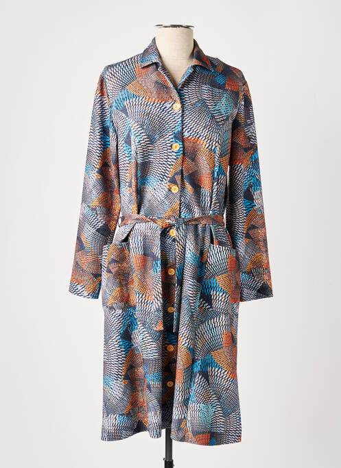 Rochie midi albastru GUY DUBOUIS femeie