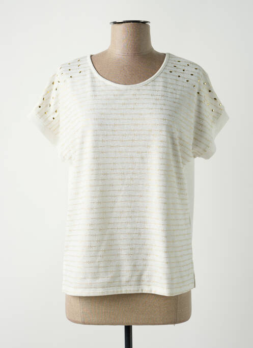 Tricou alb MERI & ESCA femeie