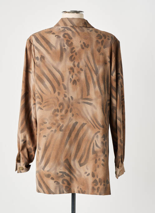 Tunică mâneci lungi maro GUY DUBOUIS femeie