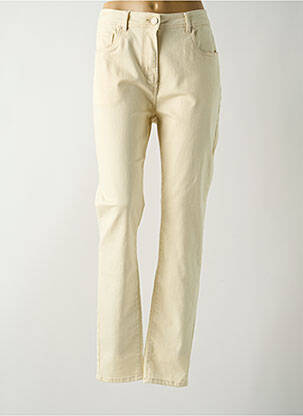 Blugi cu croială slim bej GRIFFON femeie