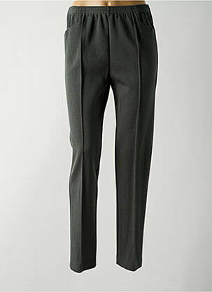 Pantalon drept elasticitate mărime normală verde GRIFFON femeie