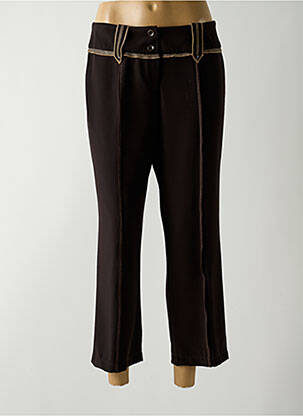Pantalon 7/8 maro LISA CHESNAY femeie