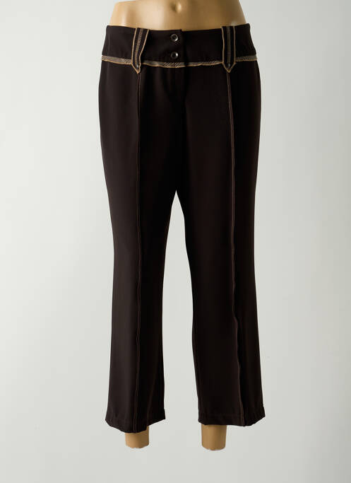 Pantalon 7/8 maro LISA CHESNAY femeie