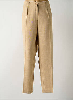 Pantalon drept bej GUY DUBOUIS femeie