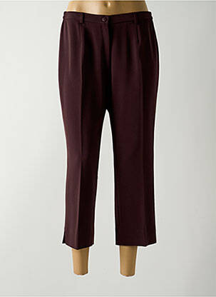 Pantalon trei sferturi violet GUY DUBOUIS femeie