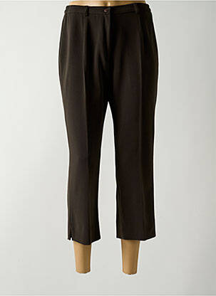 Pantalon trei sferturi croială dreaptă mărime normală maro GUY DUBOUIS femme