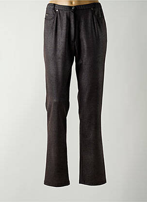 Pantalon drept elasticitate mărime normală negru GUY DUBOUIS femeie