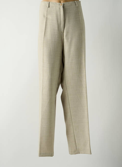 Pantalon drept bej GUY DUBOUIS femeie