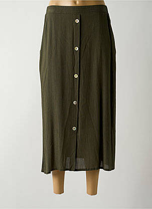 Fustă lungă verde GRIFFON femeie