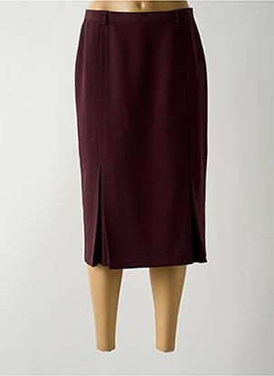 Fustă midi roșu COSTURA 40 femeie