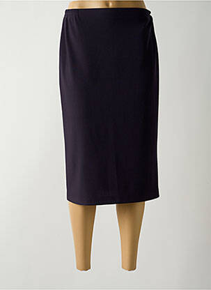 Fustă midi albastru GUY DUBOUIS femeie