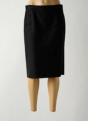 Fustă midi negru GRIFFON femeie