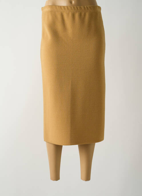 Fustă midi bej GUY DUBOUIS femeie