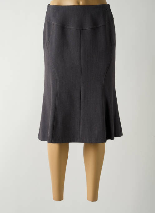 Fustă midi gri GUY DUBOUIS femeie