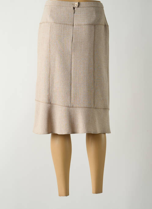 Fustă midi bej GUY DUBOUIS femeie