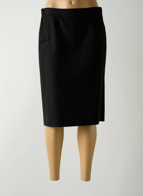 Fustă midi negru GRIFFON femeie