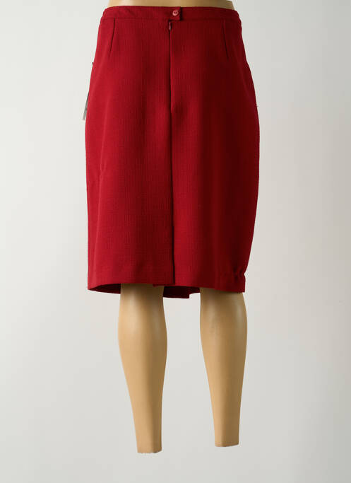 Fustă midi roșu GUY DUBOUIS femeie