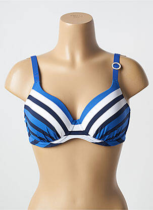 Sutien de costum de baie top sutien modelat top sutien modelat albastru PRIMADONNA femeie