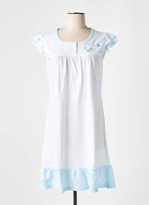 Cămașă de noapte alb GLORIA BARONI femeie