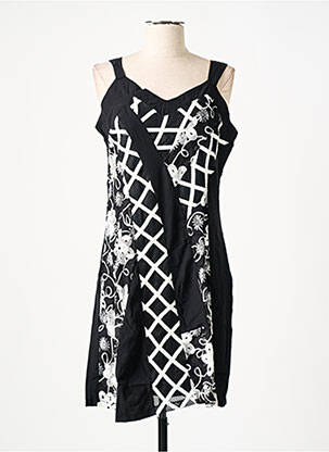 Rochie scurtă negru L33 femeie