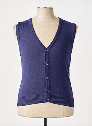 Vestă fără mâneci albastru ABSOLUT JOY bărbat