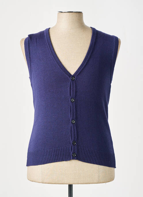 Vestă fără mâneci albastru ABSOLUT JOY bărbat