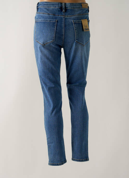 Blugi cu croială slim albastru TOXIK3 femeie