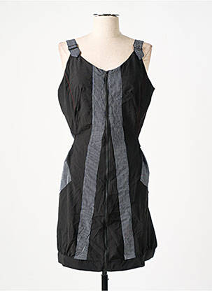 Rochie midi negru L33 femeie